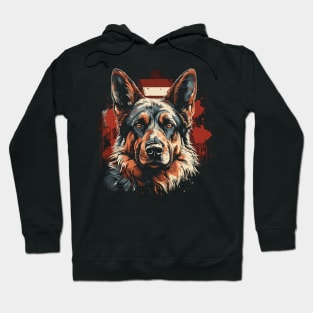 Patriotic German Shepherd Hoodie